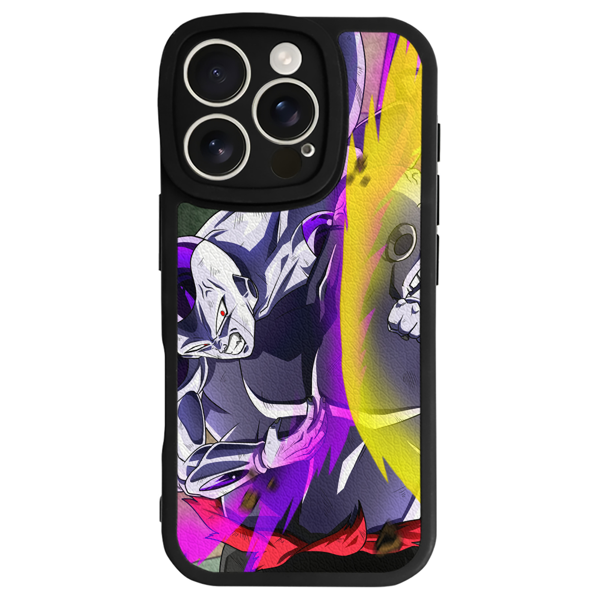 （画像用） ドラゴンボール DRAGON BALL 【iPhone 16シリーズ対応】シリコンスマホケース（レザー調） 材質：シリコン